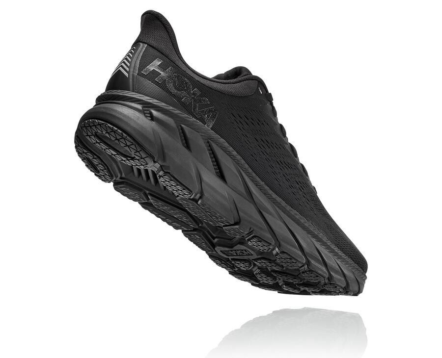 Hoka One One Tenisky Panske Čierne - Clifton 7 - 85074-ENTC